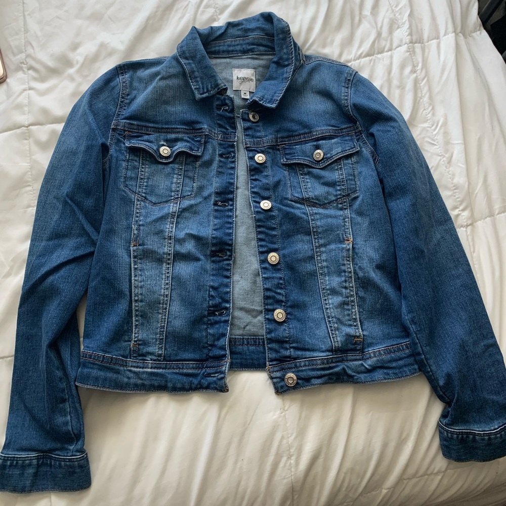 Kensie Jeans Jean Jacket Size M